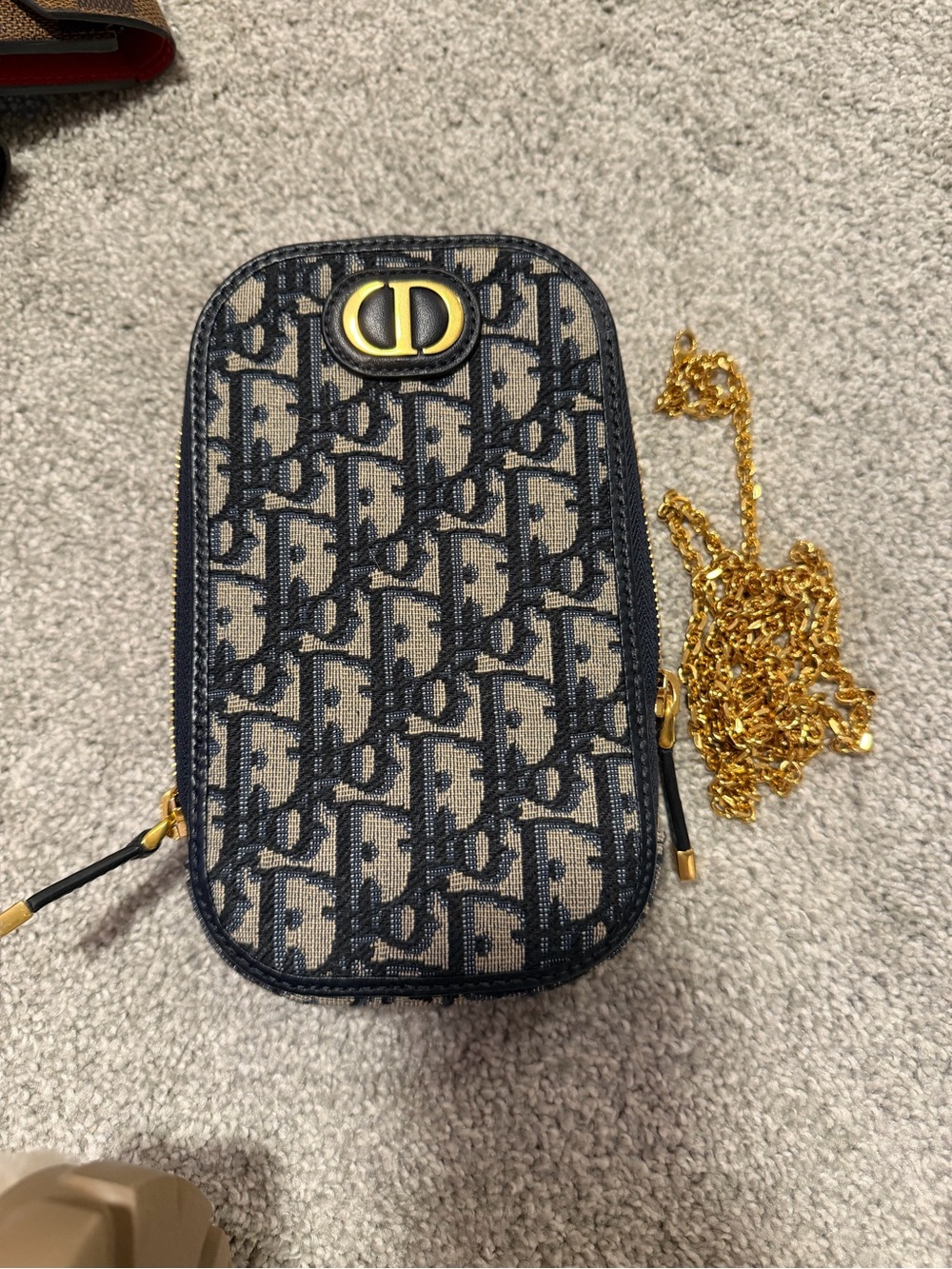 Dior Oblique 30 Montaigne Phone Holder